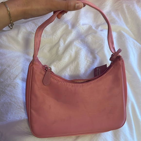 Re-Nylon Prada Re-Edition 2000 mini-bag pink - Picture 4 of 8
